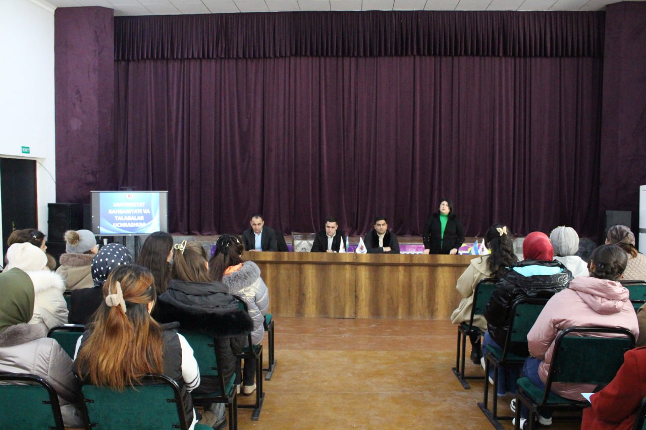 The next meeting of students and youth with the leadership was held