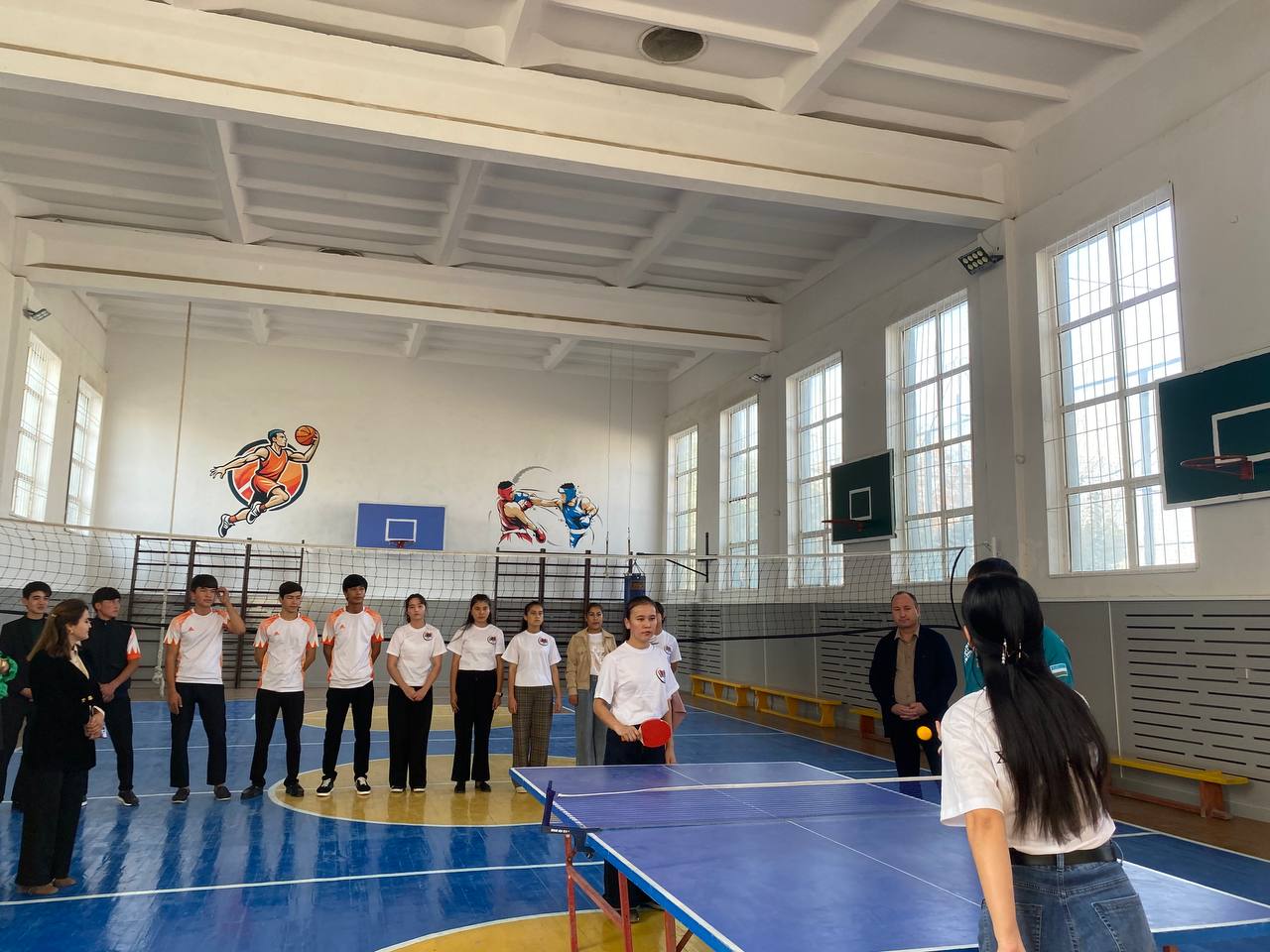 Table tennis competition as part of the Five Initiatives Olympiad!