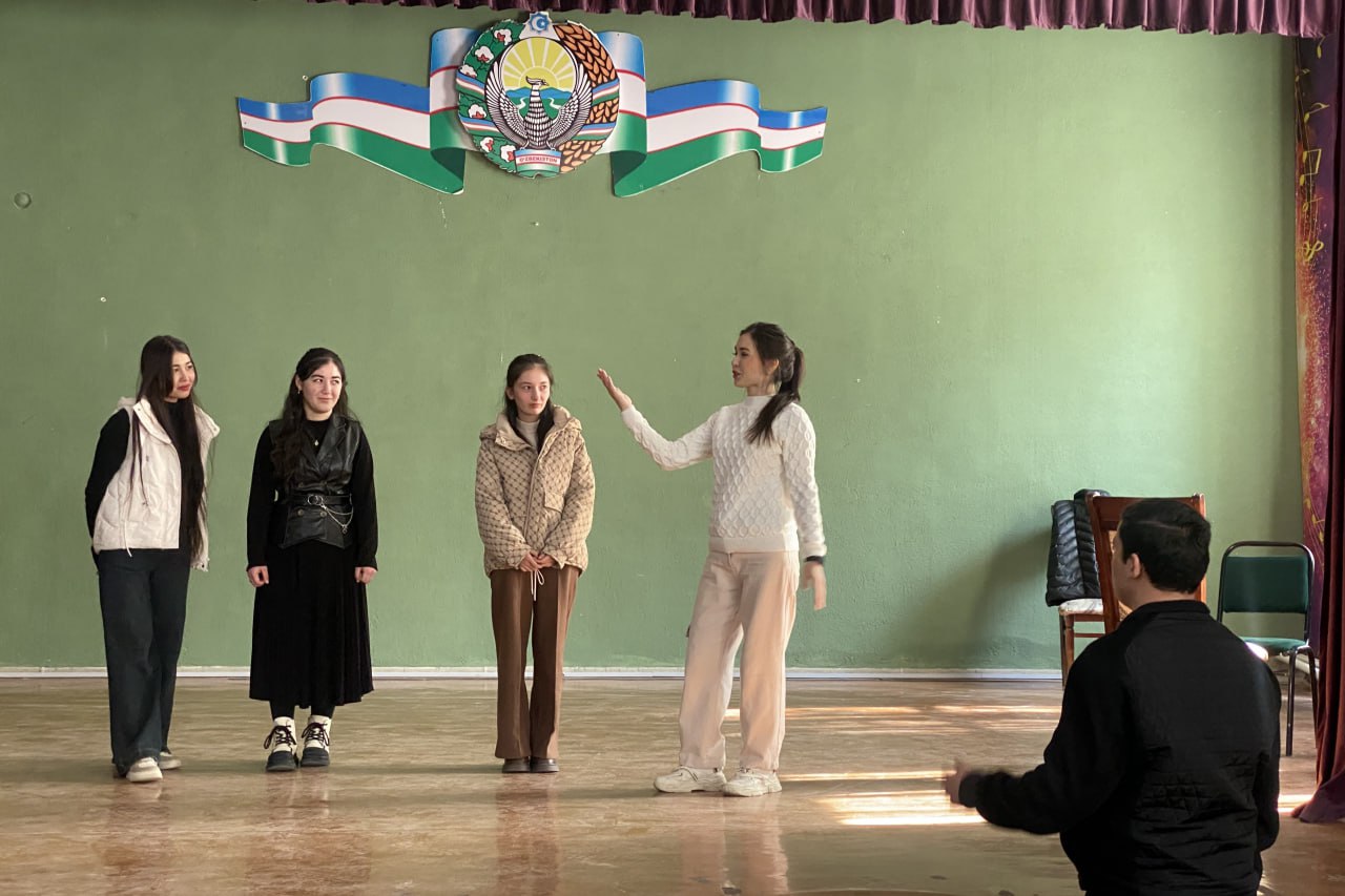 Student Theater Studio Rehearsal Process at the International Innovative University