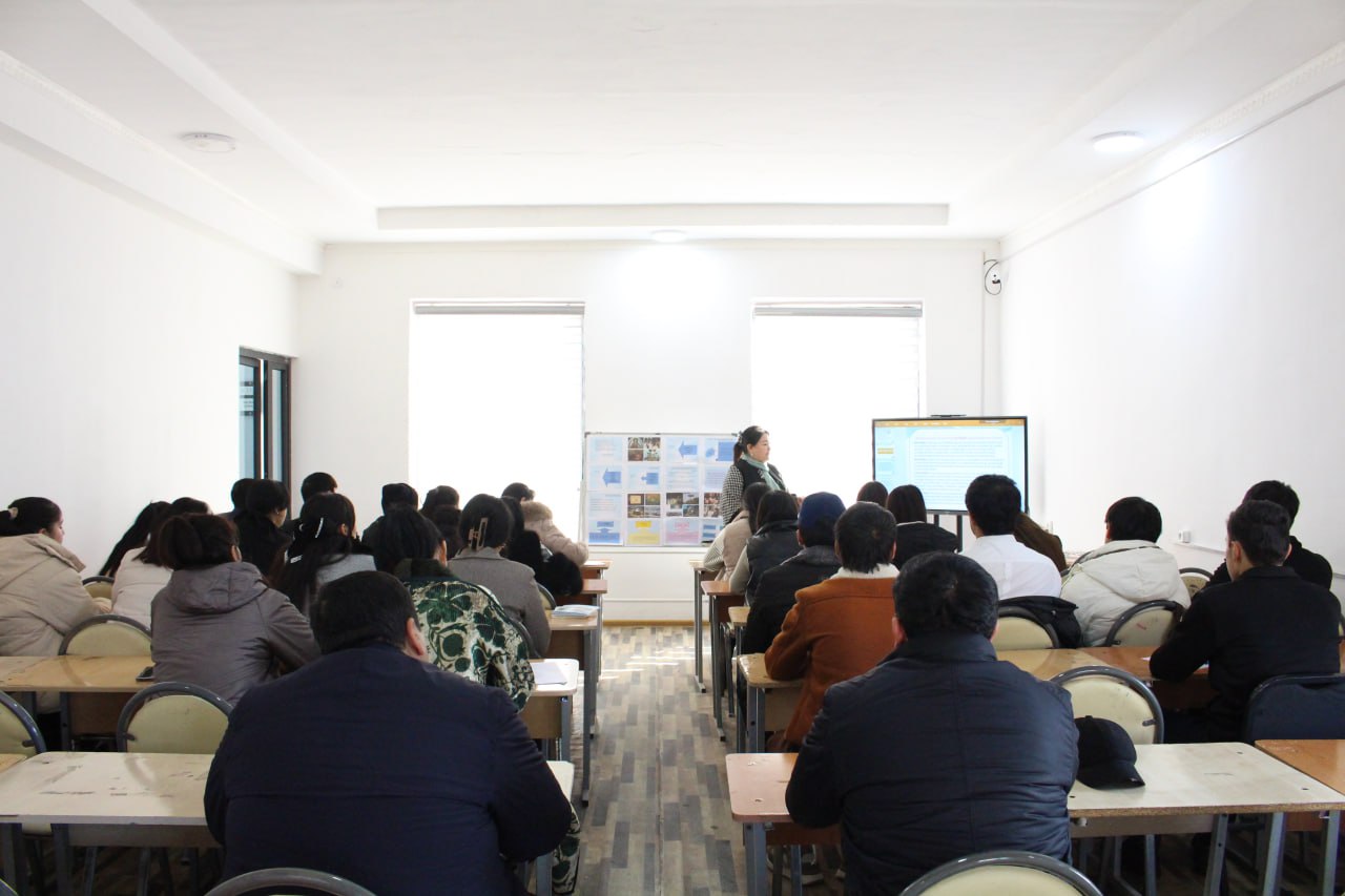 The head of the Department of Social and Humanities, N. Urakova, presented the topic "The Subject of Religious Studies,