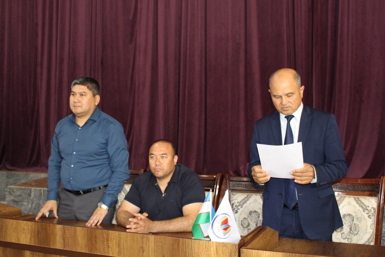 Bugun, 1-may kuni Xalqaro innovatsion universitetning tashkiliy masalalarga bag‘ishlangan tadbir bo‘lib o‘tdi.