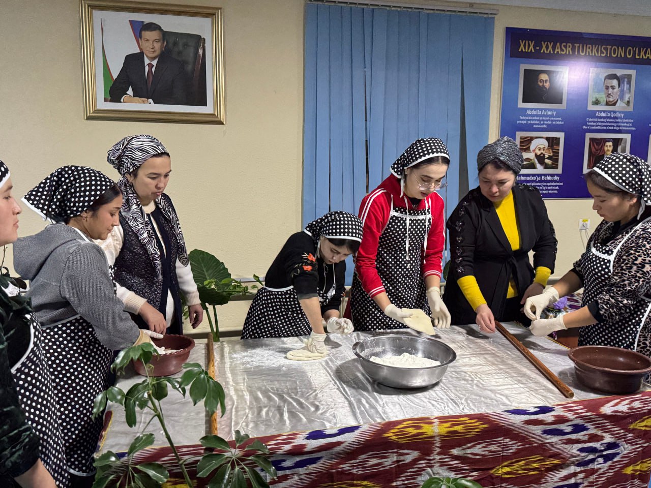 Initiative of O. Qaxharova, teacher of the "Pedagogy" department, in the student dormitory