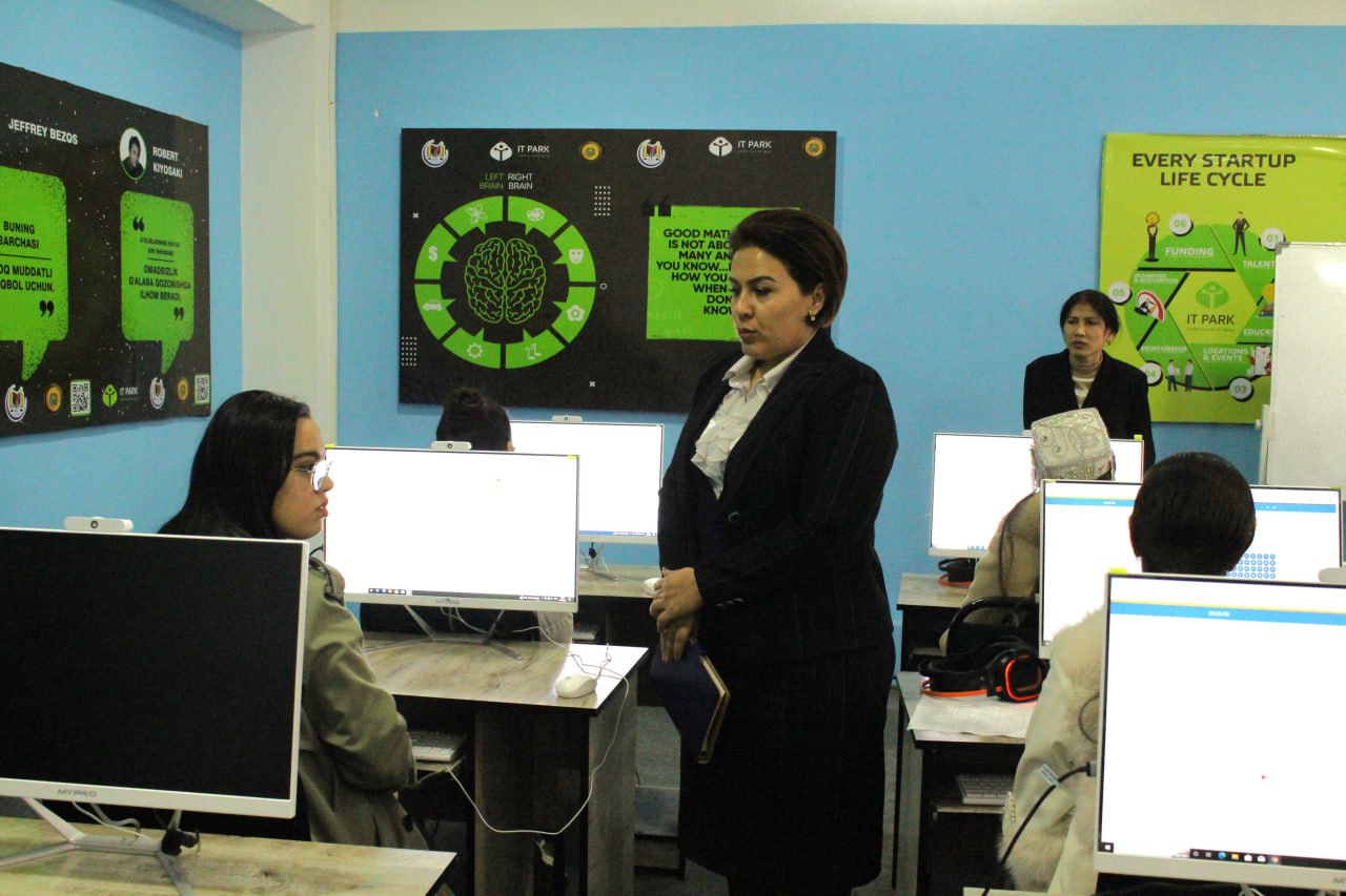 Final exam processes are underway at the International Innovative University...