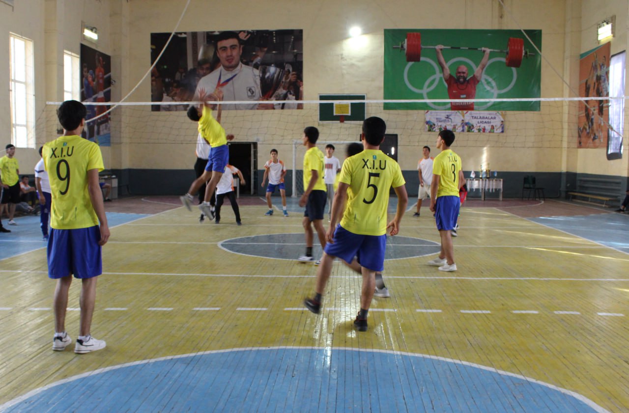 On October 25 of this year, "Rector's Cup" and "Five Initiatives Olympiad" volleyball competitions were held within the "Student League"