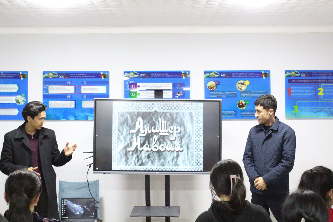 Screening of the film "Alisher Navoi" as part of the Student Film Days!