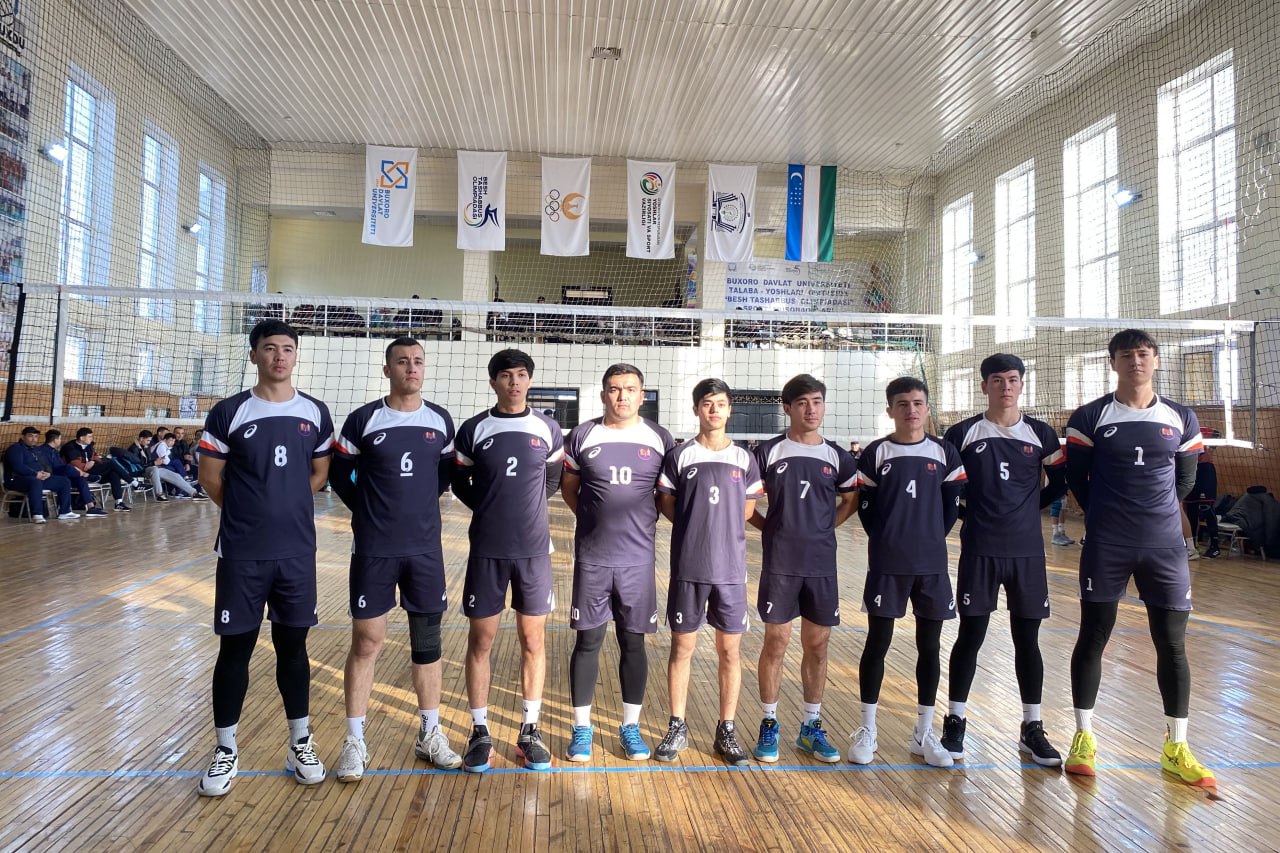The International Innovative University Team won the Volleyball category of the Universiade sports competitions.