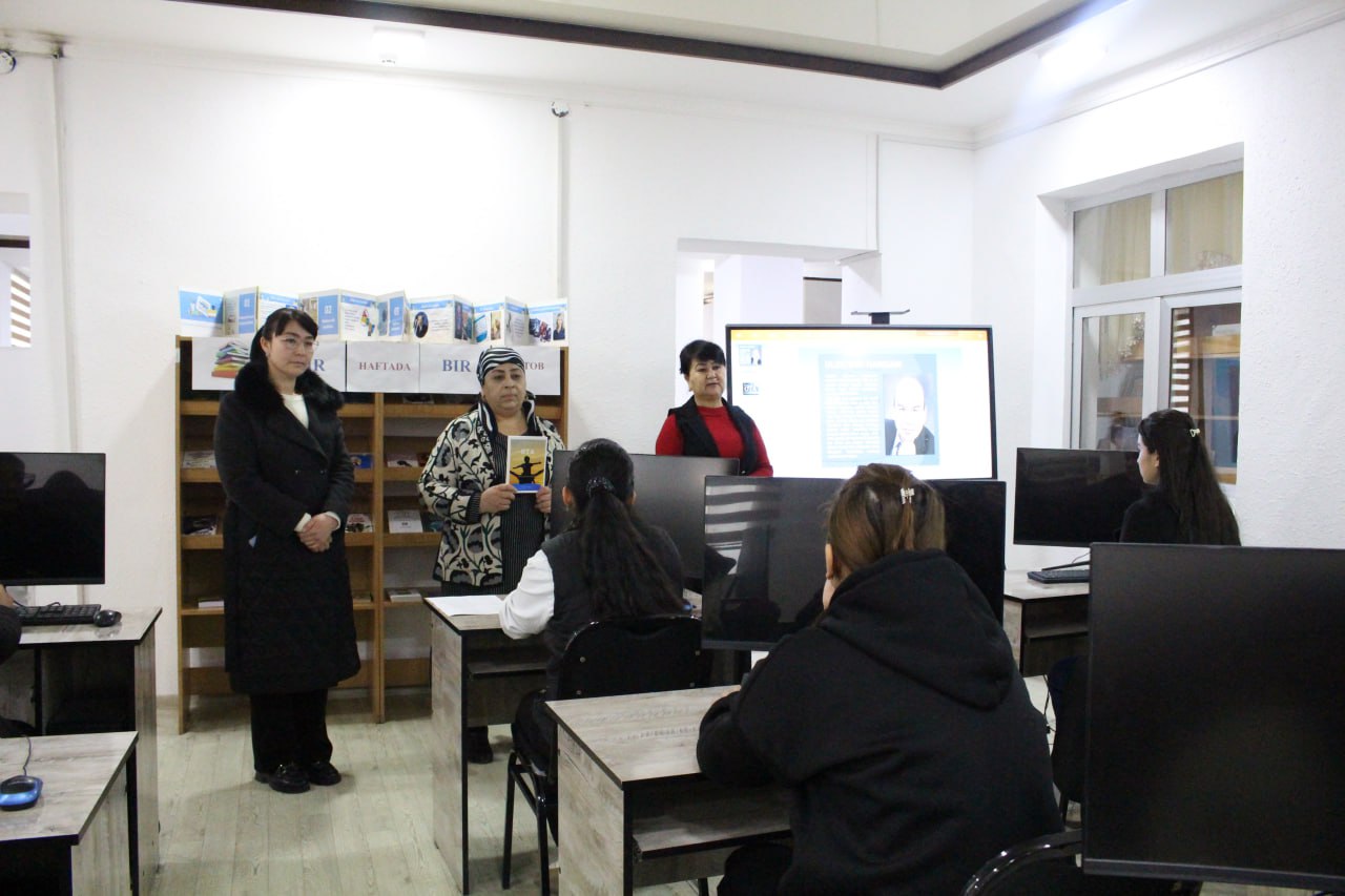 An event called "One Book a Week" was held within the framework of the "Book-Reading Student" project.