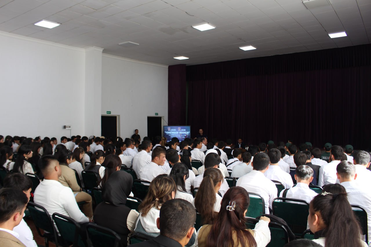 Yong‘in xavfsizligi qoidalariga rioya qiling!