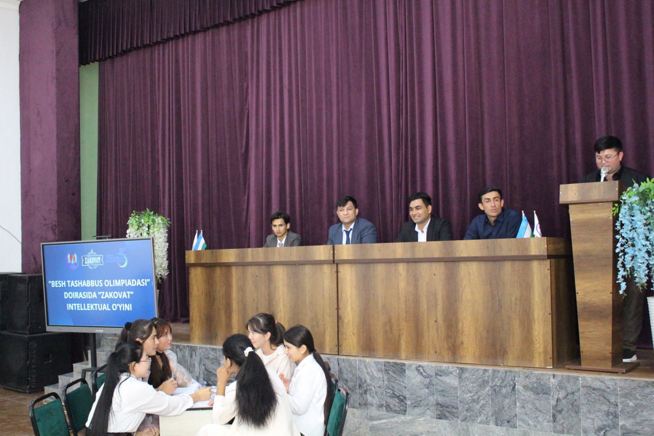 Intelligence intellectual game within the framework of the Five Initiatives Olympiad