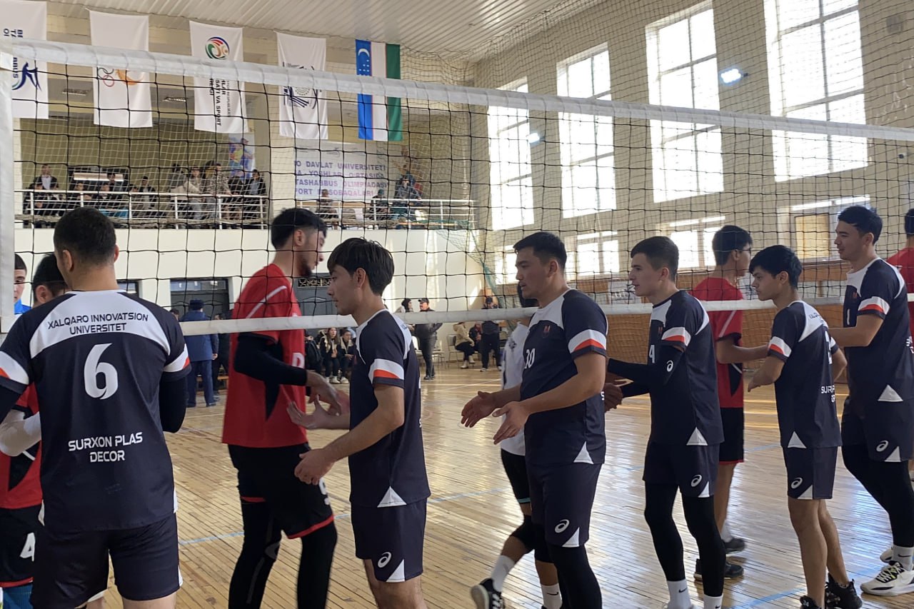 The republican final stage of the Universiade sports competitions in Volleyball is being held in Bukhara.