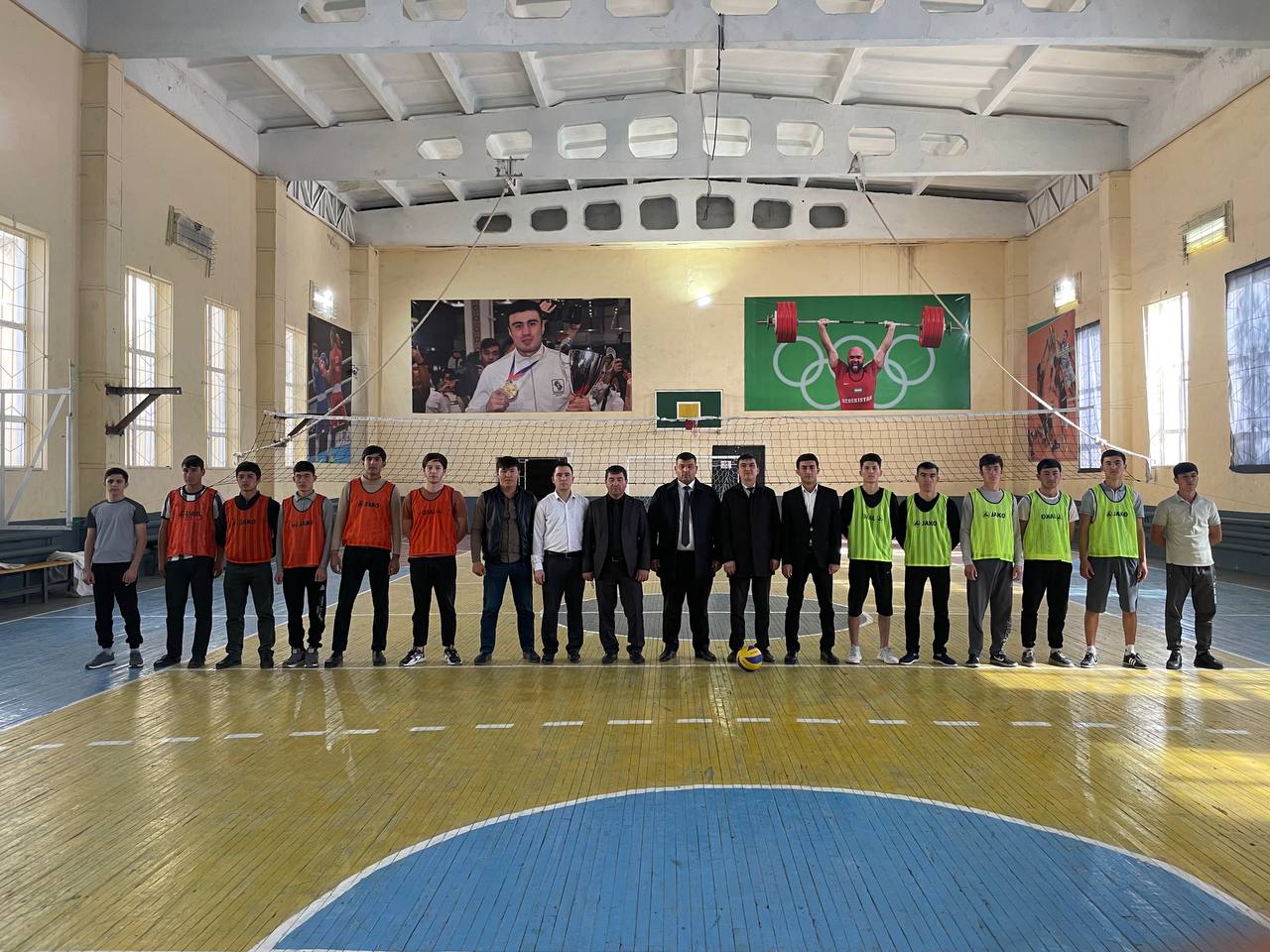 ⚡️ "Rector's Cup" competition continues at the International Innovation University. Yesterday, a volleyball competition was held among young students.