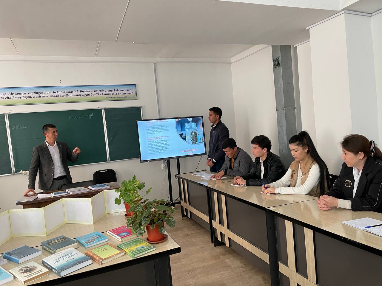 A seminar training was organized on innovations in banking activity and loans in new directions.