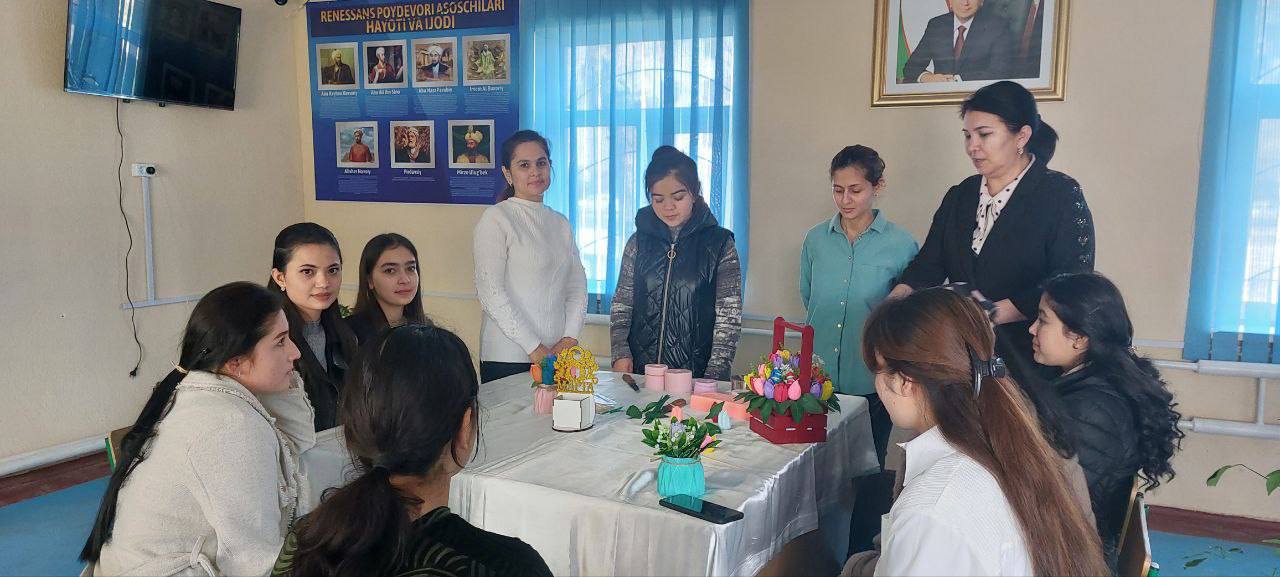 ✅ Under the leadership of the teacher Qahhorova Ozoda, the group "Mohir kõllar" is working under the department of pedagogy and physical culture.