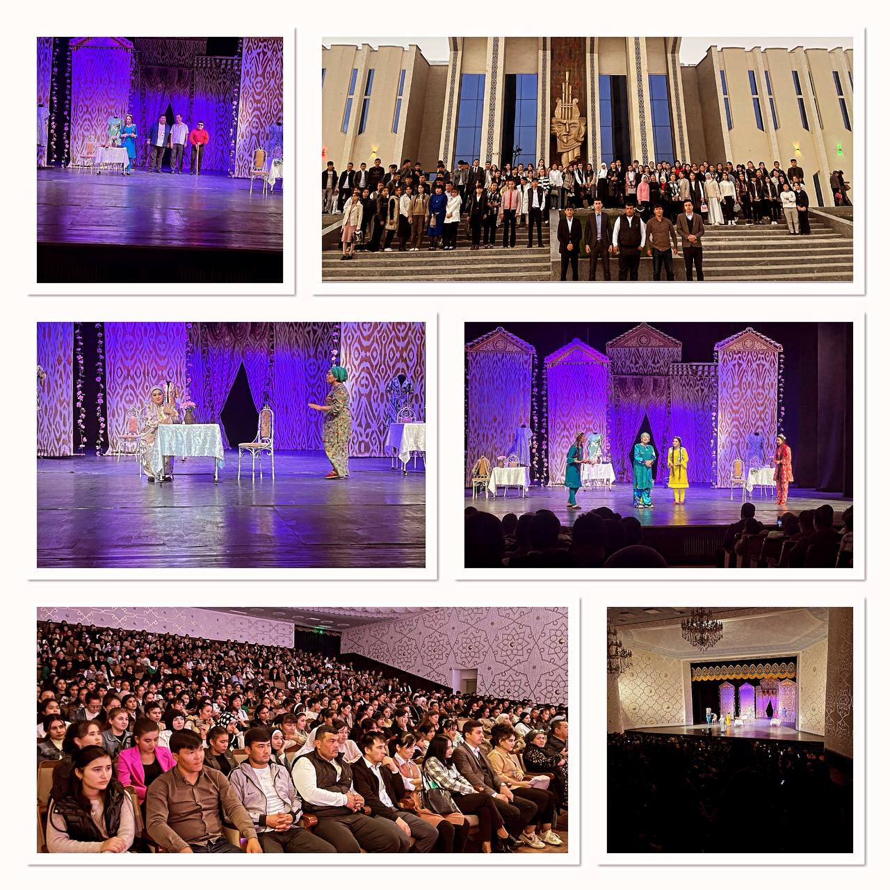 Students of the International Innovation University were taken to the Regional Drama Theater.