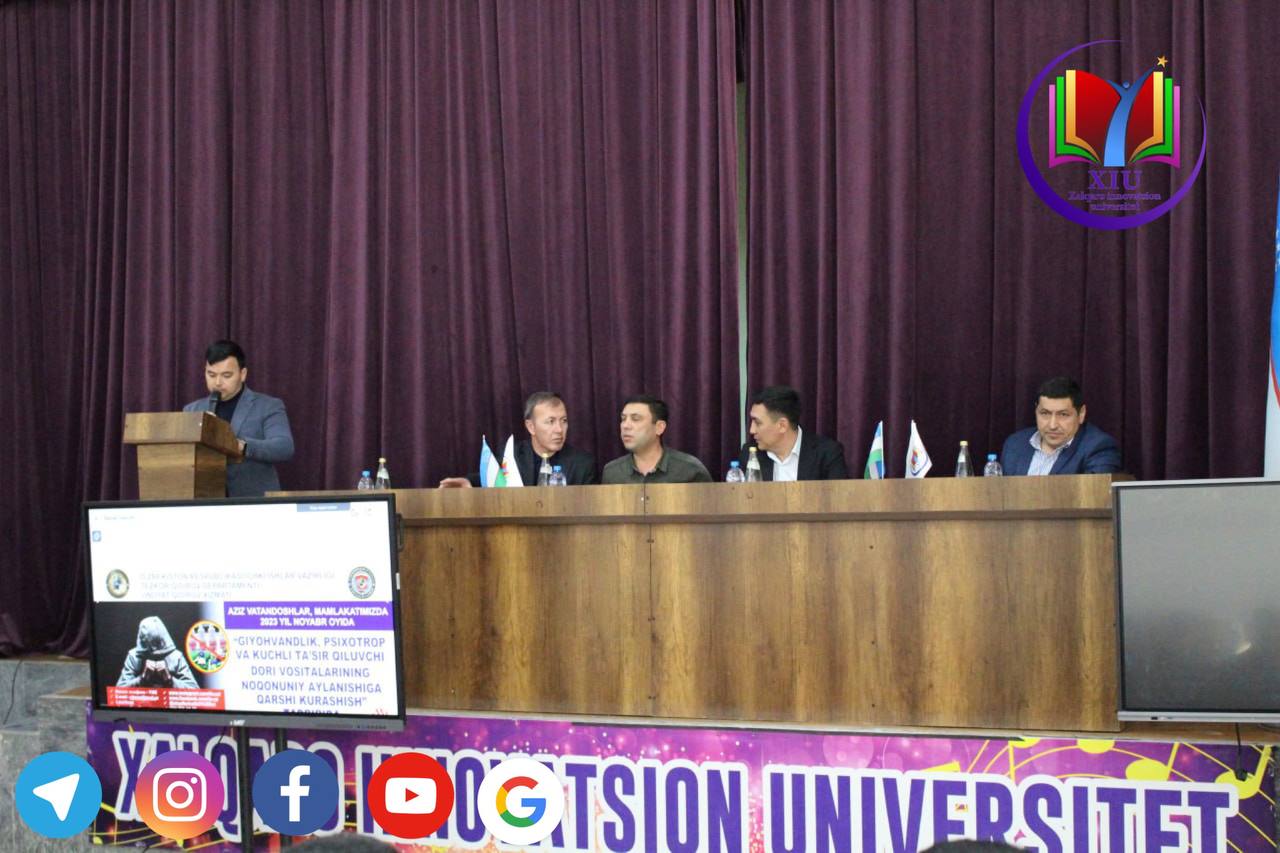 At the International Innovation University, a roundtable discussion was held by MIA criminal investigation officers on the topic "Combating the illegal circulation of narcotics, psychotropic and powerful drugs".