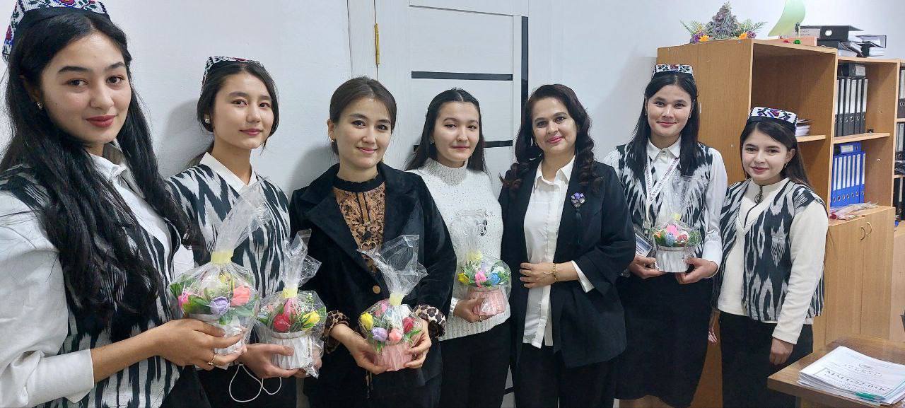 The festive gifts prepared by the members of the "Mohir kõllar" team on the occasion of "International Women's Day" on March 8 gave a festive mood to every woman of the team.